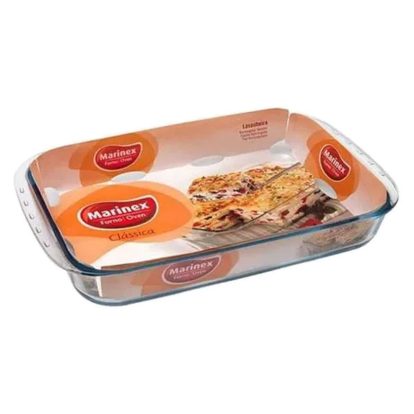 Fuente vidrio rectangular 39 Marinex